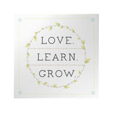 Bloom and Grow: Love Learn Grow Decoposter